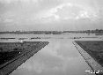 Lago di Fogliano, canale alla foce del Duca