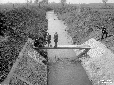 Prova di portata sul canale di scarico alla chiavi ...