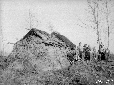 Capanna di carbonai in Macchia di Nettuno