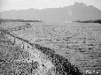 Lago di Paola, dopo il lavoro di dragaggio dalla p ...