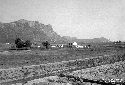 Monte Leano e monti di Terracina, vista dalla terr ...