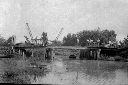 Il ponte in legno della migliaria 54 sul fiume Sis ...