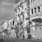 Palazzi del centro danneggiati dai bombardamenti