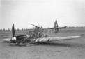 Lo scheletro di uno Spitfire abbattuto