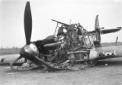 Lo spitfire abbattuto visto da vicino