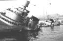 Navi da guerra francesi semi-affondate n ...
