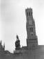 La Torre Civica nella piazza centrale di Bruges